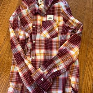 Old Navy new with tags, pink, orange, white, purple flannel for Women